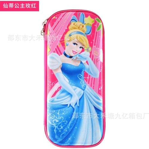 Marvel Student Pencil Box Spiderman 3D Stereo Childrens Stationery Box Boys Girls School Study Pen Case Kids Cartoons PencilBox