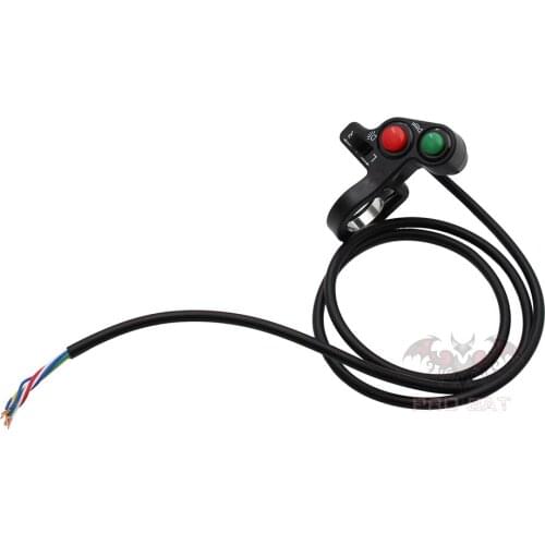 Universal Head Light Switch Horn Turn Signal ON/OFF 7/8" Handlebar ATV Offroad Sport Scooter