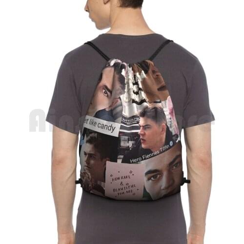 Hero Is Sweet Like Candy Backpack Drawstring Bags Gym Bag Waterproof After After Movie Hardin Hessa Tessa Young Harry