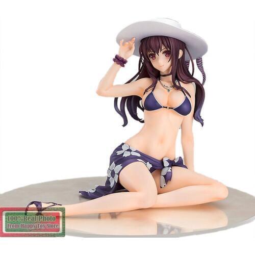 14CM Japanese sexy Anime Saenai Heroine No Sodatekata kasumigaoka utahaPVC Painted Figure Collectible Model Toy Brinquedos