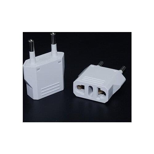 1/2/5pcs EU Euro KR Plug Adapter US to EU Plug Adapter Travel KR EU Adapter Electric EU KR Plug Converter Power Sockets AC