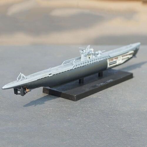 1: 350 WWII German U-shaped Diecast Alloy Submarine U26 Finished Military Model ATLAS Battleship Decoration for Collectible Gift