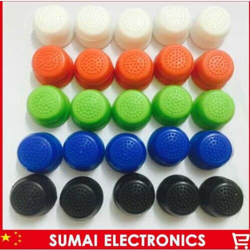 100pcs More Secure Heighten Joystick Cover Silicone Thumb stick Cap for PS4/PS3/PS2/ XBOX360/XBOXONE Controller