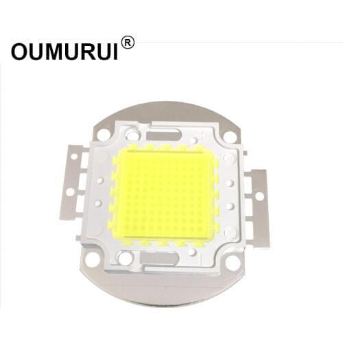 5pcs 100W LED COB Chip White 6000k Warm 3000k High power Lamp floodlight 3500mA 32.0-34.0V 10000-11000LM 45mil Free shipping