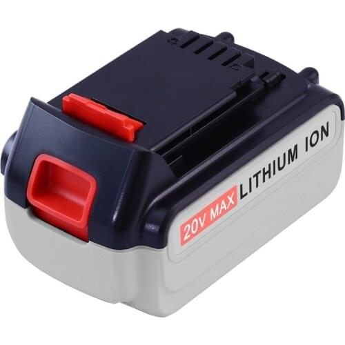 Ockered 6000mAH 20V For Black&Decker BD-LB2X4020 LDX120C LDX220C LD120VA LDX120PK Rechargeable Lithium Power Tool Battery
