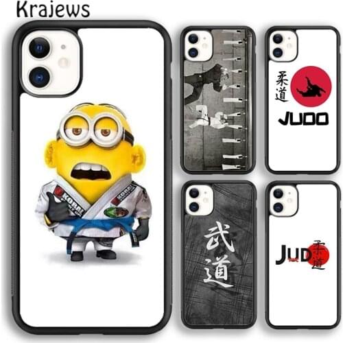 Krajews Judo Taekwondo Phone Case Cover For iPhone 5s 6s 7 8 plus X XS XR 11 12 pro max Samsung Galaxy S7 S8 S9 S10 Plus