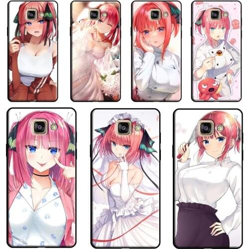 Nakano nino go-toubun no hanayome Case For Samsung Galaxy J1 J3 J5 J7 A3 A5 2016 2017 J2 Core J4 J6 Plus J8 A6 A7 A8 A9 2018