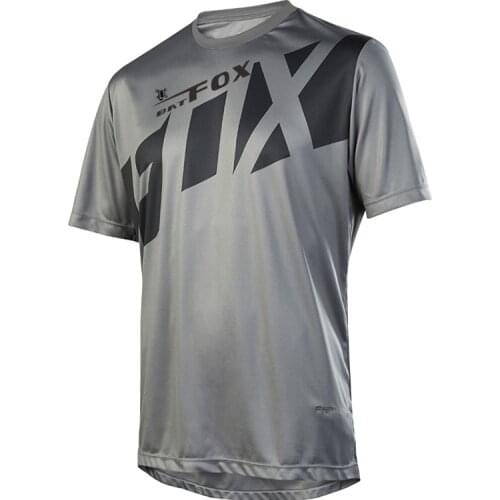 BATFOX 2021 Motocross Downhill Jersey Mountain Bike Motorcycle Cycling MX Off Road Bicycle MTB T-Shirt Short Sleeve Moto FXR