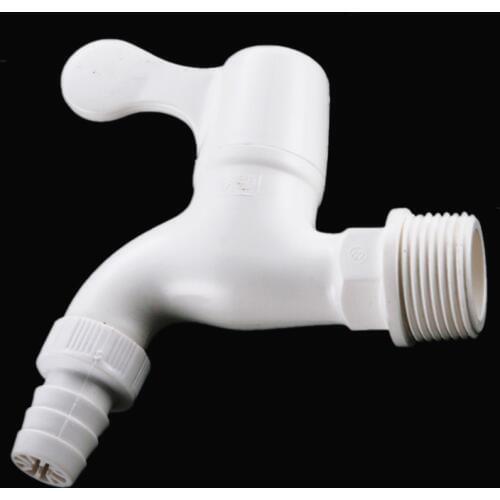 PVC 1/2 3/4 inch Male Thread Tap Valve Connect to 16mm Soft Hose 1/2" 3/4" Faucet For Garden Hose Plant Irrigation Valve