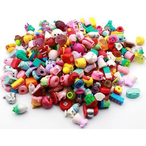 20-100pcs/set shops Season 1 2 3 4 5 Fruit merchant family shopping mixed toy doll play house toys play toys