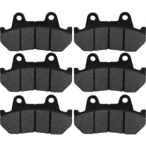 Motorcycle Front and Rear Brake Pads for HONDA CBX 1981 1982 CB1000 CB 1000 Custom 1000 1983