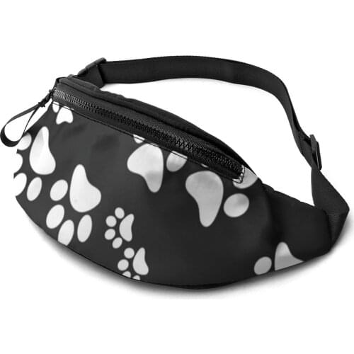 Kitty Waist Bag Sports Teenagers Waist Pack Polyester Fashion Bag