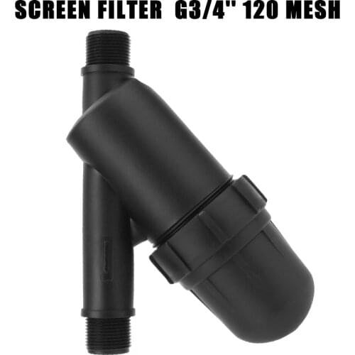 120 Mesh Sprayer Water Filters 3/4 Inch Garden Watering Screen Filter Irrigation Drip Fountain Tools Stainless Steel Net