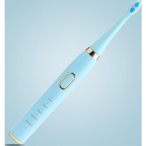USB Rechargeable Electric Toothbrush Sonic Clean Teeth Whitening Massage Tooth Brush 5 Modes + Soft Heads 3Colors Waterproof