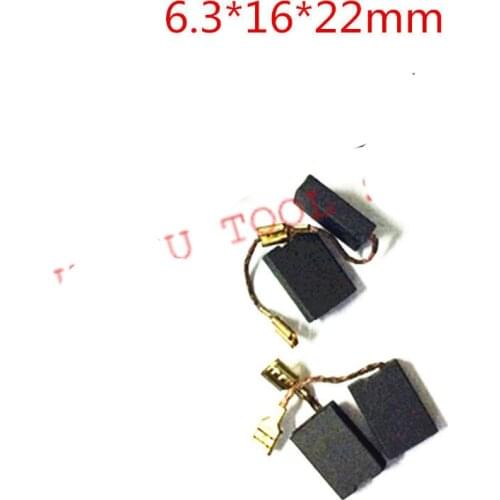 5 Pairs Replacement 23mm x 16mm x 6mm Carbon Brushes for Bosch 180 Bosch 230 Angle Grinder Tool Accessories