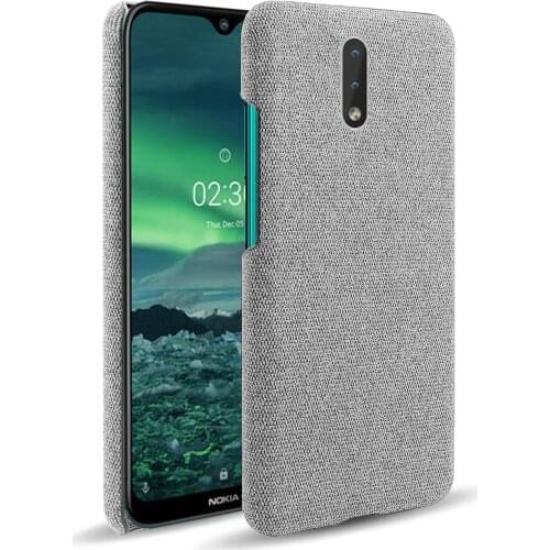 Cloth Cases For Nokia 2.3 Case Slim Retro Cloth Hard Cover For Nokia 2.3 TA-1211 TA-1214 TA-1206 TA-1209 Coque Funda Capa