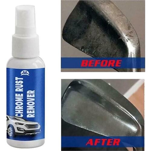 30ml Universal Instant Remover Spray Iron Powder Remover Vehicle Chrome Rust Remover Auto Rust Remedy Washing AccessorY For BMW
