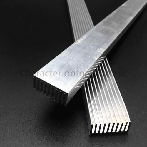 1-10pcs/lot High Power LED aluminum Heatsink 300mm*25mm*12mm for 1W,3W,5W led emitter diodes