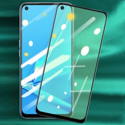 2PCS Full Cover Full Glue Tempered Glass For OPPO A32 Screen Protector protective film For OPPO A53 glass