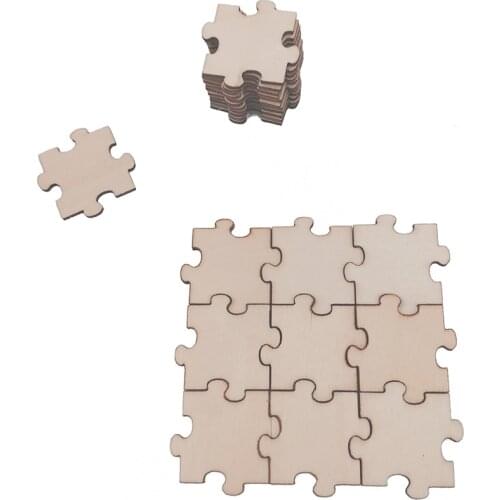 20pcs 30mm 1.18inch Wooden Cubes, Natural Unfinished Craft Wood Blocks, Baby Puzzle Making, Crafts, and DIY Projects