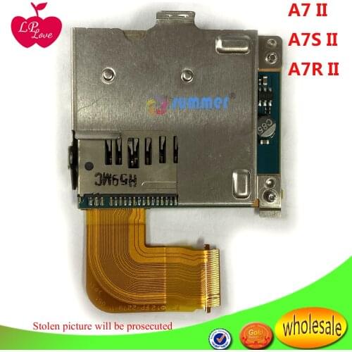 USED SD Memory Card Slot Reader Board PCB Assy CN-1032 A2071012A For SONY A7RM2 A7M2 A7SM2 ILCE-7SM2 ILCE-7M2 ILCE-7RM2 A7R II
