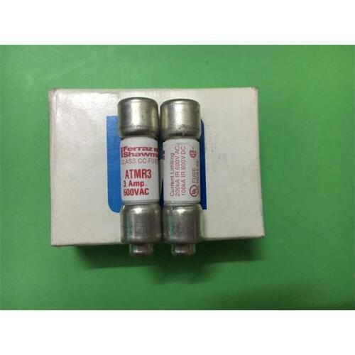 Free shipping 5pcs ATMR 3 Ferraz French Roland 10X38 ceramic fuse fuse 3A 600V new genuine