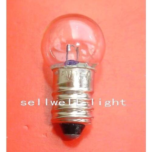 Free Shipping 6v 0.5a E10 G14 New!miniature Lamps Lighting A558