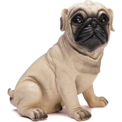 Anima Kids Money Box Resin Cartoon Dog Coin Money Safe Piggy Bank Dog Money Saving Box For Kids Home Decor Craft Jars M5B011