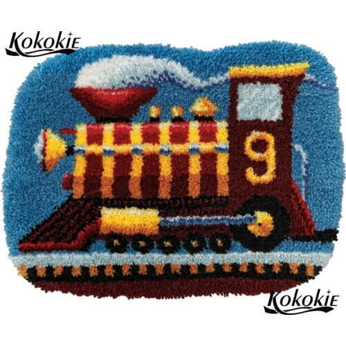 Home decor latch hook kit rug canvas 3d printing vloerklee foamiran for needlework carpet embroidery accessories tapestry kits