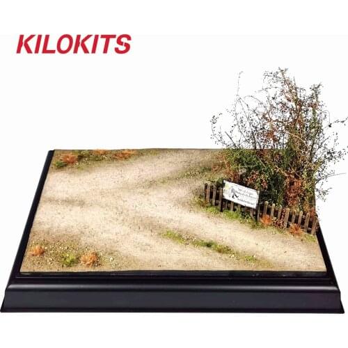 20x30cm Landscape Base for Military Dioramas Tank Layout Railway Terrain Scenery Display Model Kits