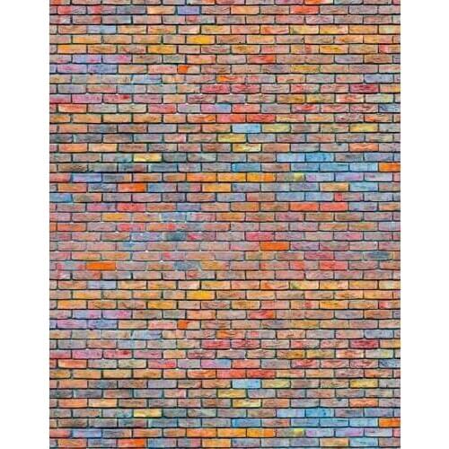 LIFE MAGIC BOX Backdrops Colored Brick Wall Cheap Vinyl S For Photography Background For Photography S-2569