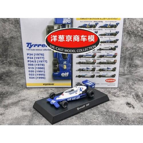 KYOSHO 1/64 Tyrrell 008 #4 ELF Collect die casting alloy F1 RACING trolley model