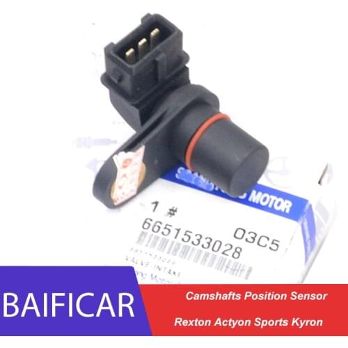 Baificar Brand New Genuine Camshafts Position Sensor 6651533028 For Ssangyong Rexton Actyon Sports Kyron