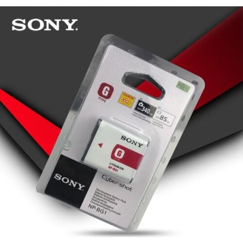 Sony Original NP-BG1 Battery NP BG1 NPBG1 Batteries FG1 DSC W120 W125 W130 W150 W170 W200 W210 W220 W230 W290 T20 T100 HX30