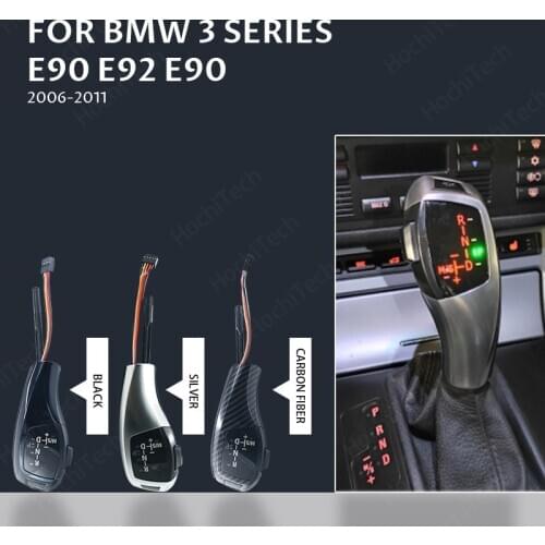 Shift Handle Replacement F30 Style Shifter Lever LED Gear Shift Knob For BMW 3 series 2006-2011 E90 E92 E90 Accessories