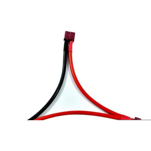 Aerops Amass T plug series 7cm 1 Female 2 Male current stabilize 14AWG/12AWG silicone l