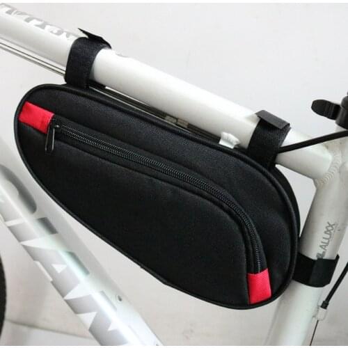 Mountain Road Bicycle Triangle Tool Bag Shockproof Waterproof Wear-resistant Outdoor Bike Bag Bolsa Bicicleta 25x11x8cm
