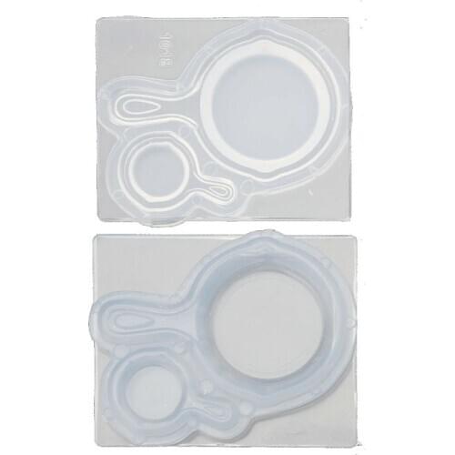 1 Set Mini Pan Pot Resin Silicone Mold Epoxy Resin Jewelry Tools Art Craft Tools X4YA
