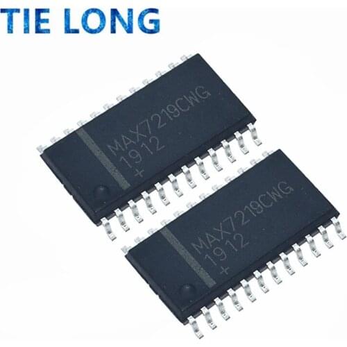 5PCS MAX7219EWG SOP24 MAX7219 SOP MAX7219CWG SMD new and original IC