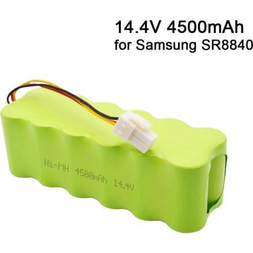 14.4V NI-MH SC Battery Pack 3.5Ah 4.5Ah Vacuum Cleaner Robot For Samsung NaviBot SR8840 SR8845 SR8855 SR8895 VCA-RBT20
