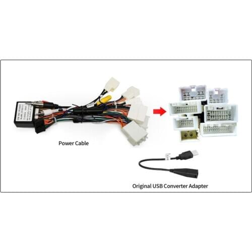 Joying Wiring Harness Cable For Toyota only for Joying android device