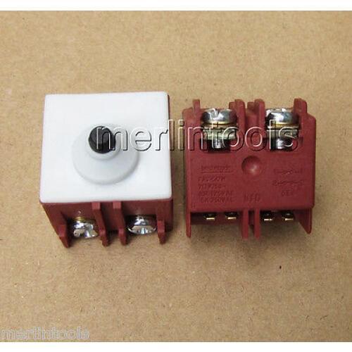 2PCs Push Button Switch for BOSCH GWS 6 - 100 Angle Grinder