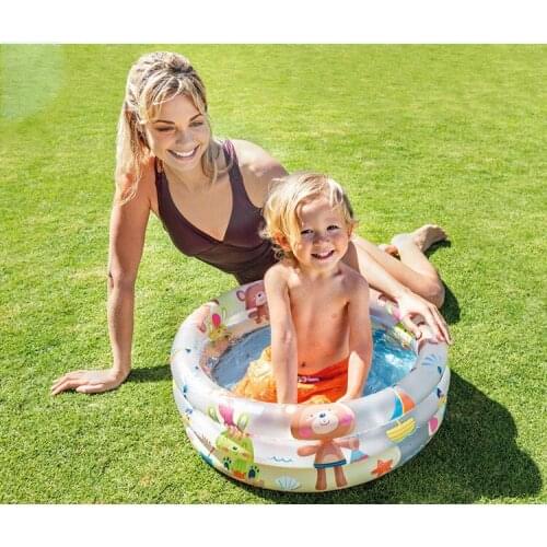 Round Basin Bathtub Portable Kids Outdoors Sport Play Toys Summer Inflatable Swimming Pool for Kids Outdoors Sport Play Toys