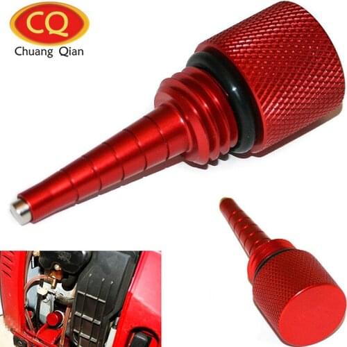 Chuang Qian 1pcs Red Magnetic Tip Dip Stick For Honda Generator EU1000i EU2000i EU3000i EU1000 EU2000 EU3000 Car Styling