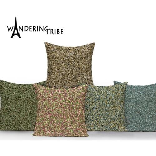 Mosaic Cushions Cover Abstract Streak Pillowcase 45x45cm Linen Pillows for Decoration Sofa Seat Cover Cushion Home Decor Modern