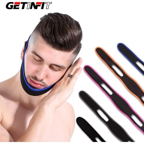Neoprene Anti Snore Stop Snoring Chin Strap Belt Anti Apnea Jaw Solution Sleep Support Apnea Belt Night Sleeping Aid Tools