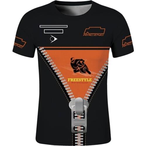 2021 New Motorcycle Riding Casual Short-sleeved Moto Off-road Racing T-shirt Customized With The Same Paragraph