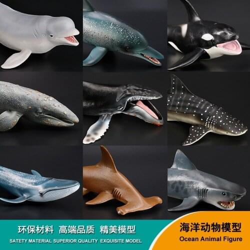 New Arrival: Sea Life Figures Simulation model Marine Animals Sea Animal Figurines kids gift educational props