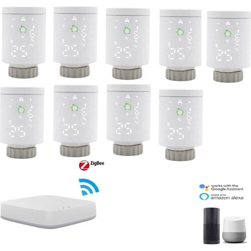 Wholesale HY368 smart thermostatic radiator valve with 5+2 days programmable