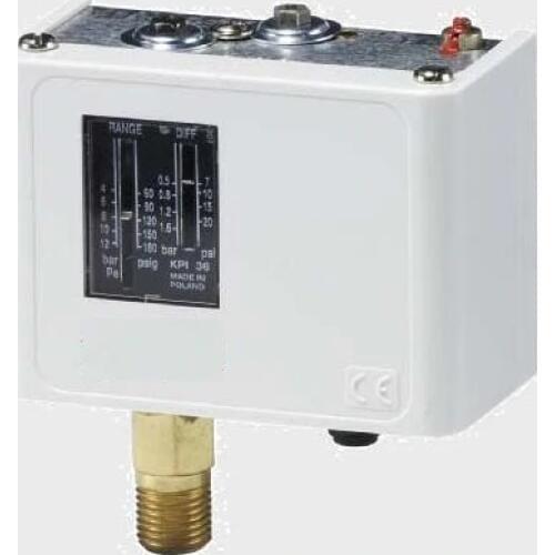 Free Shipping KPI36 060-1189 Pressure controller switch relay Pressure switch Automatic reset G1/4A 4~12bar